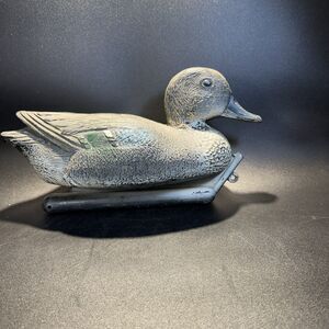 Vintage Carry-Lite Pintail Hen Duck Decoy Made in Italy Sole Distributor N.A.